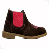 Bota Infantil Feminina Country Couro Texana Original Oferta