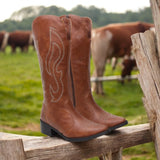 Kit Bota Feminina Texana Country + Bolsa Porta Celular