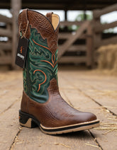 Bota Texana Country Amazonia 100% Couro Sola Jump