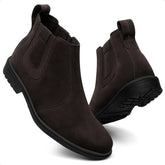 Botina Masculina Bota Chelsea Couro Coutry Elástico Texana