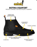 Bota Botina Vaquejada Couro Masculina Feminina Rodeio Cowboy