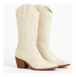 Botas Femininas Texana Rodeio Country Cano Alto Bico Fino