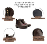 Botina Feminina Bota Country Texana Cano Curto