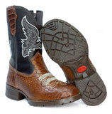 Bota Texana Masculina Infantil Adulto Country Americana
