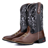 Bota Botina Texana Western Couro Legítimo Artesanal Clássica