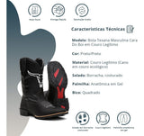 Bota Texana Masculina Couro Legitimo Country Boi Desenhado