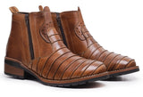 Bota Botina Country Masculina Texana Casco Tatu Confort 02