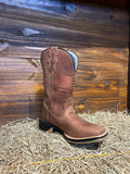 Bota Texana Masculina Couro Legitimo Estados Unido Sola Jump