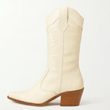 Botas Femininas Texana Rodeio Country Cano Alto Bico Fino