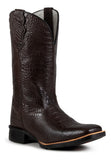 Bota Texana Masculina Country Couro Legitimo Estilo Jacaré