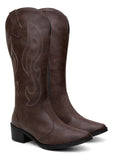 Bota Feminina Vicerinne  Cano Alto Western Texana Country