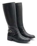 Bota Country Montaria Couro Bovino Legítimo Cano Alto Femini