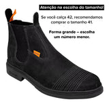 Botina Vaquejada Estribo — Preta