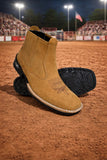 Bota Botina Texana Masculina E Feminina Couro Cano Médio