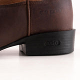 Bota Durango Texana Country Bordada Couro Resistente