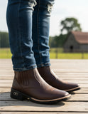 Bota Texana Masculina Premium Confortável Elegante Rodeio