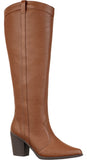 Bota Feminina Western Texana Country Cano Alto Bico Fino
